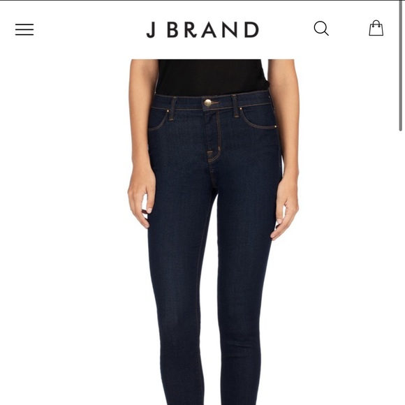 J Brand high rise skinny jeans - size 25 - Picture 1 of 5